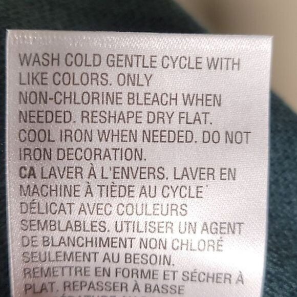 INC Embellished Light Sweater Sz S - Picture 6 of 10